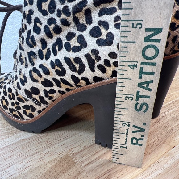 SPERRY Pony hair animal print  booties size 8M - Picture 6 of 16